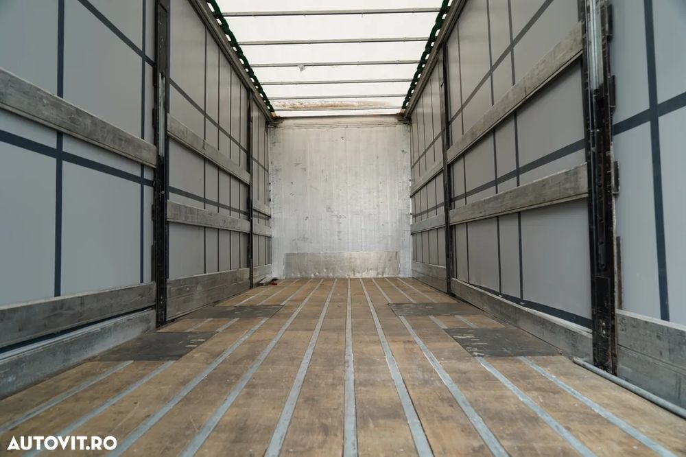 MAN TGX 26.470 / 6x2 / CORTINĂ / SOLO / 6x2 / 120 m3 / PUNȚĂ RIDICATĂ / I-PARK COOL / BALANȚĂ PODEA / - 16