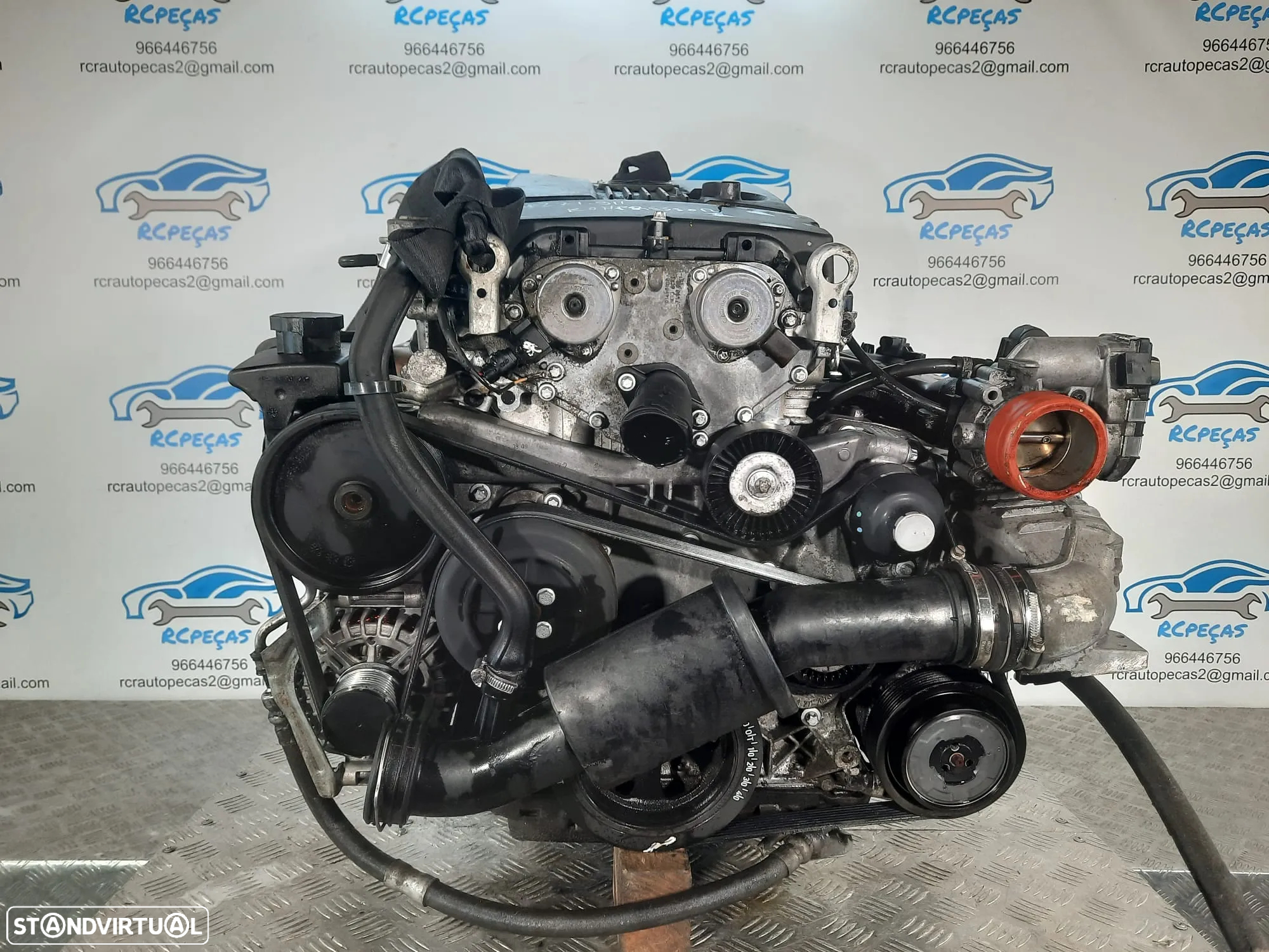MOTOR COMPLETO 160 16V 130CV M271911 271911 KOMPRESSOR MERCEDES BENZ CLC CL203 W203 MOTOR ARRANQUE BIMASSA ALTERNADOR COMPRESSOR AR CONDICIONADO BOMBA DIRECAO DIREÇÃO TURBO INJETOR INJETORES - 9