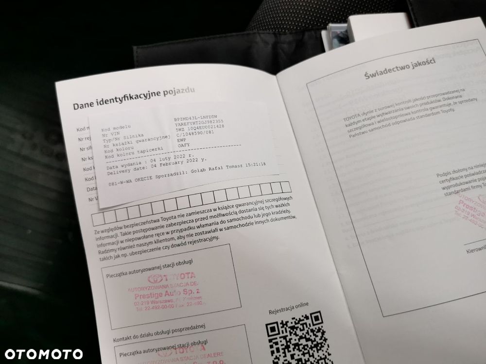 Toyota PROACE CITY BRYGADÓWKA L2H1, VAN 5 osobowy, Homologacja cięż. N1, Duża ład-772kg Koła-16 Skrzynia biegów 6stop. Ściana dział. składana 2x Boczne drzwi - 13