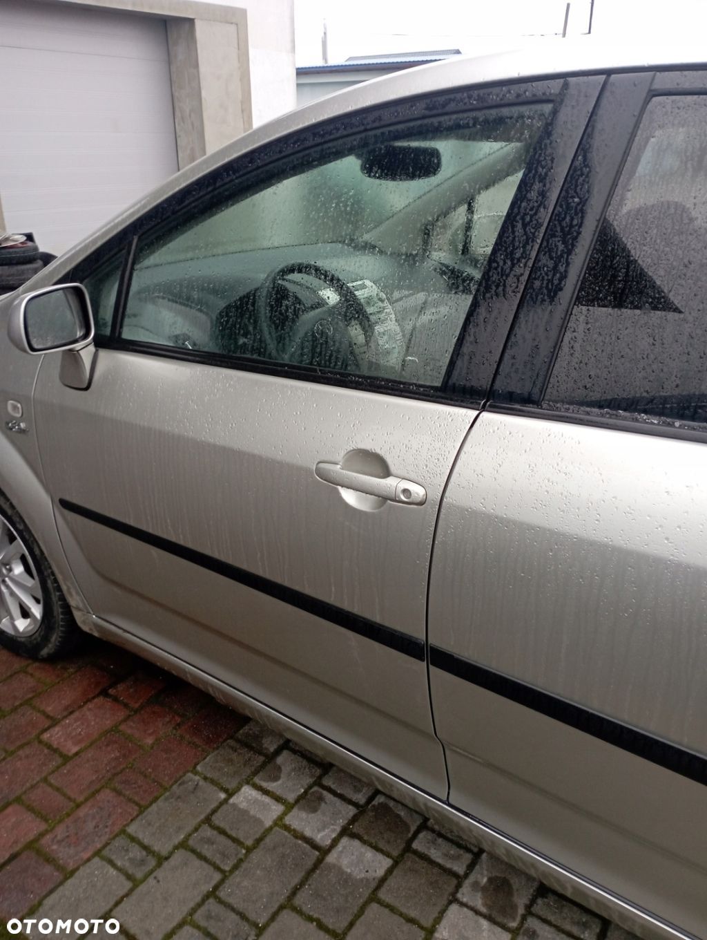 TOYOTA COROLLA VERSO II DRZWI LEWE PRZÓD PRZEDNIE GOŁE - 1