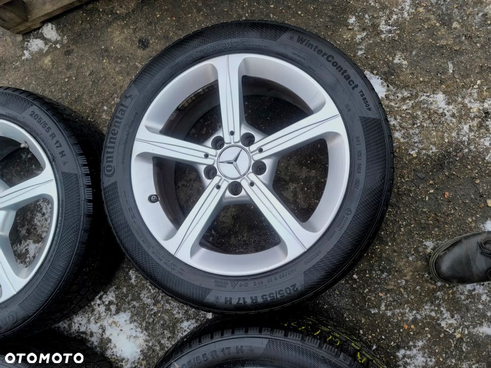 5x112 Felgi Aluminiowe Alufelgi 17 Mercedes Koła Zimowe Zima A KLASA W177 W176 B W246 W247 C W204 CLA W117 W118 GLB X247 GLA H247 MARCO POLO W447 V VITO W639 Legnica ALU-RAD 7mm 205/55 TPMS - 8
