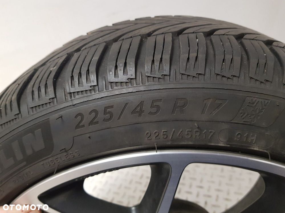 ŁADNY KOMPLET 4x BBS  KOŁA ALUFELGI VW AUDI SKODA SEAT ZIMÓWKI MICHELIN 225 45 17 8,0x17 ET42 5x112 - 10