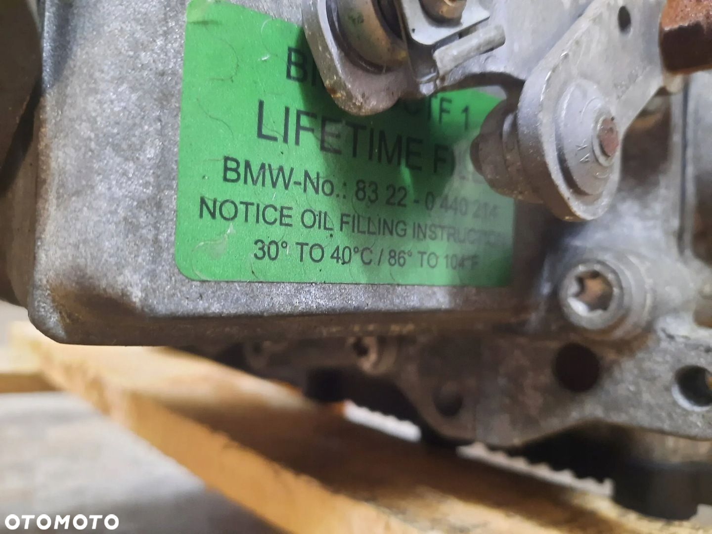 SKRZYNIA BIEGÓW BMW M5 F10 4.4 S63 M6 F13 7843817 GS7D70SG - 10