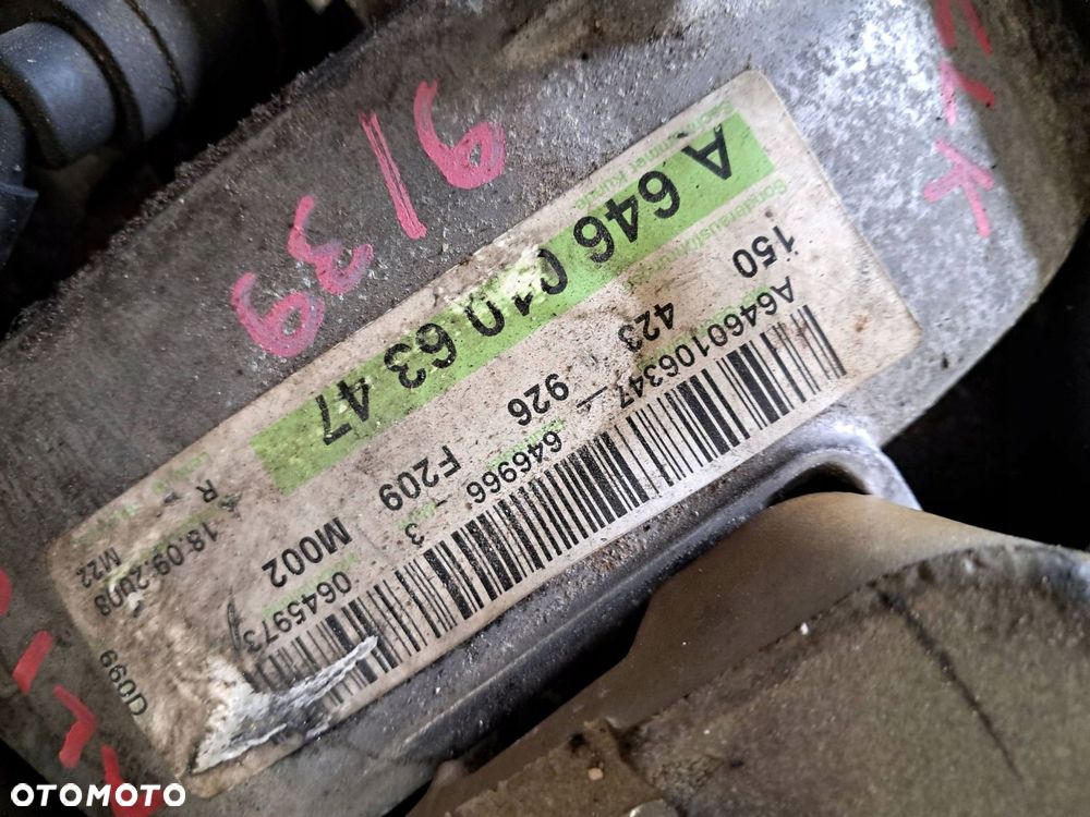 mercedes-benz clk w209 2.2 cdi silnik kompletny 646966 układ wtryskowy - 10