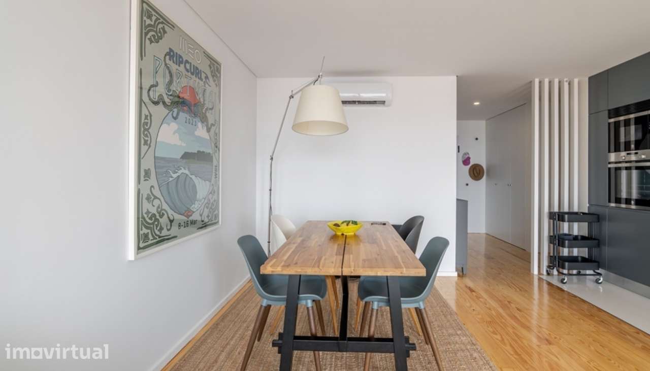 Apartamento T2 com vista rio para arrendar centro de Leça da Palmeira - Grande imagem: 5/22