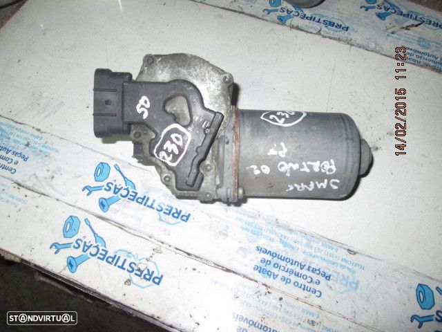 Motor Limpa Vidros Frente 0001754V009 404389 SMART FORTWO 2001 VALEO SMART CITY 2003 0.7 50CV 3P PRETO - 2