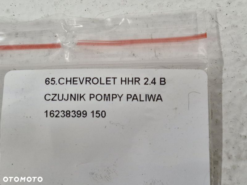 CHEVROLET HHR 2.4 B CZUJNIK POMPY PALIWA 16238399 - 7