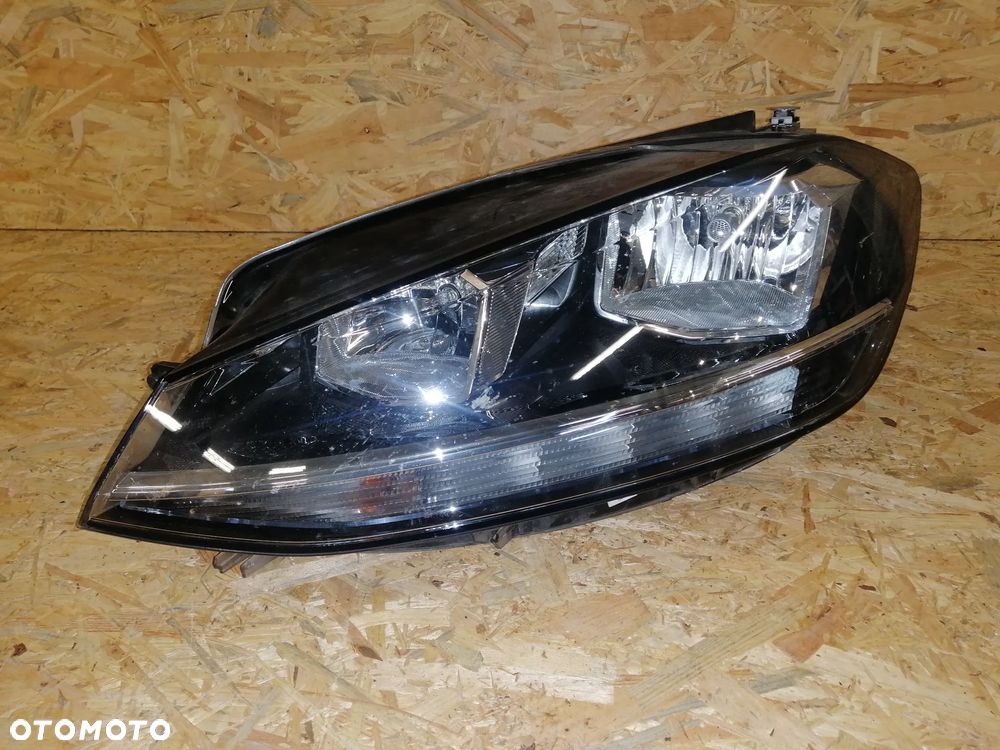 Lampa Reflektor Lewy VW Golf 7 Lift zwykły - 2
