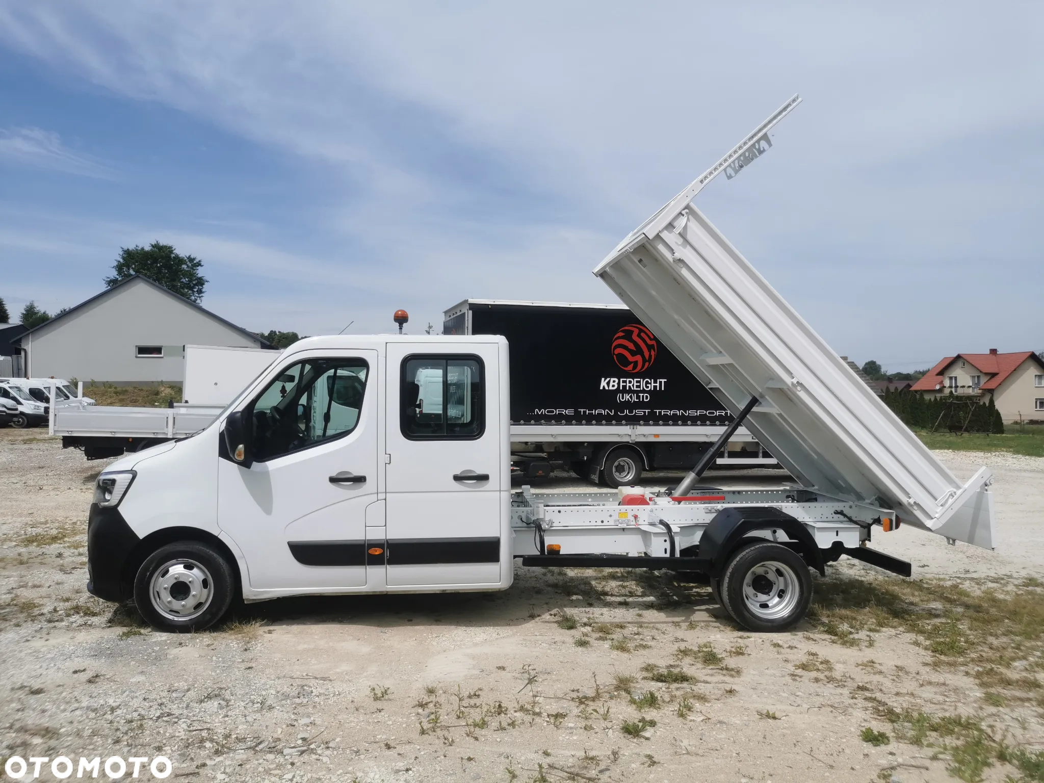 Renault Master 2.3dCi-130KM Brygadówka wywrotka 48.800km przebieg kiper doka Dubel klimatyzacja - 8