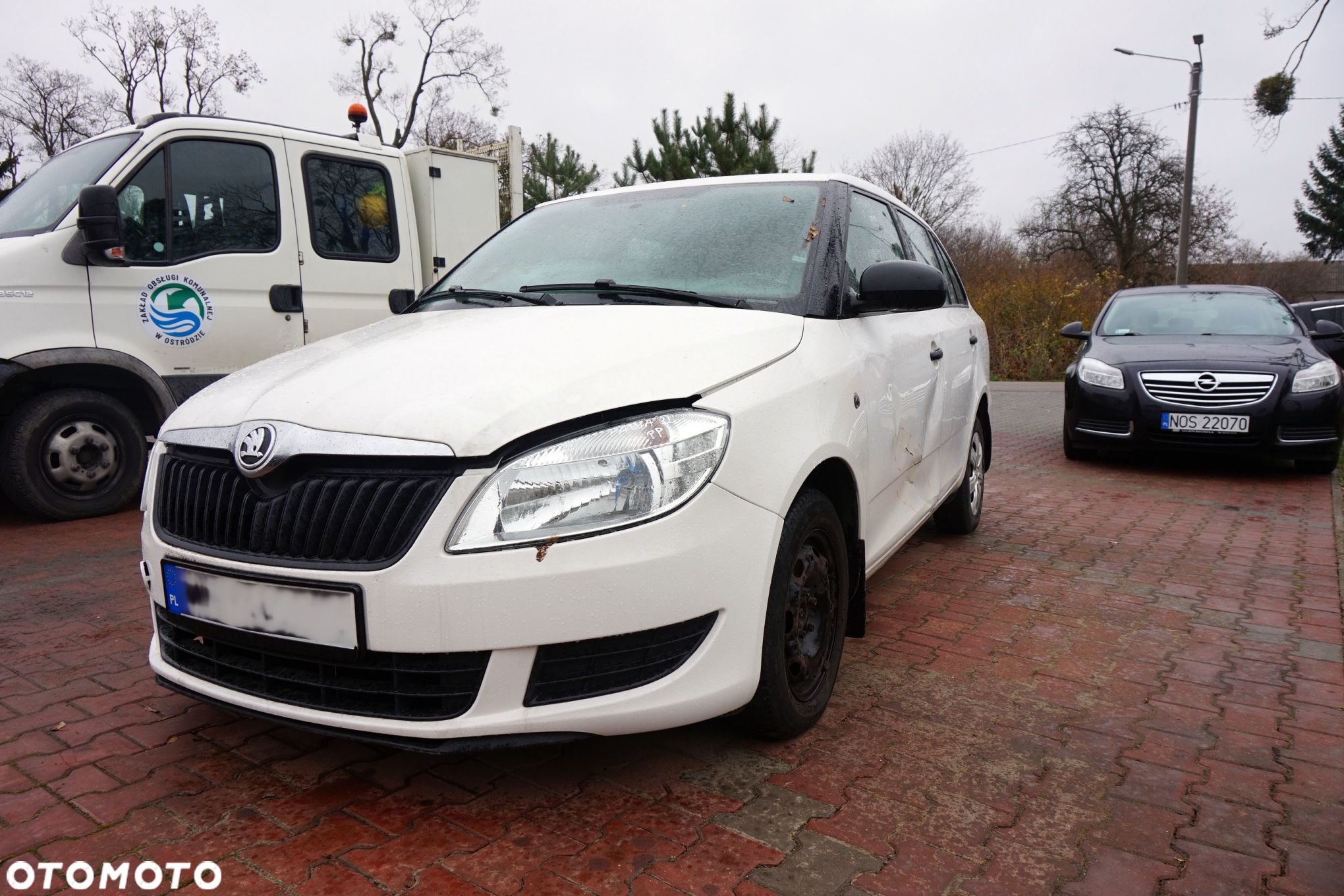 SKODA FABIA II 545 LIFT KOMBI 2013 LF9E 1.2 12V CGPA 70KM LNR BIAŁY na części - 1