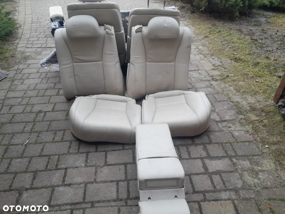 Fotele Skóry Lexus LS460,LS600, 07-12R, jasna skóra - 2