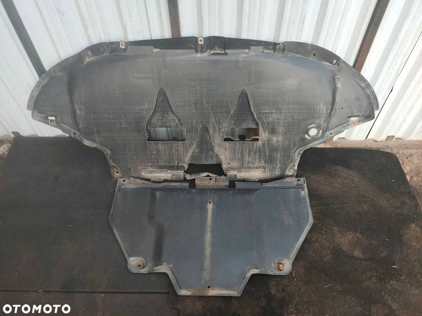 PŁYTA OSŁONA POD SILNIK SKRZYNIE AUDI A4 B6 B7 ORYGINAŁ - 1