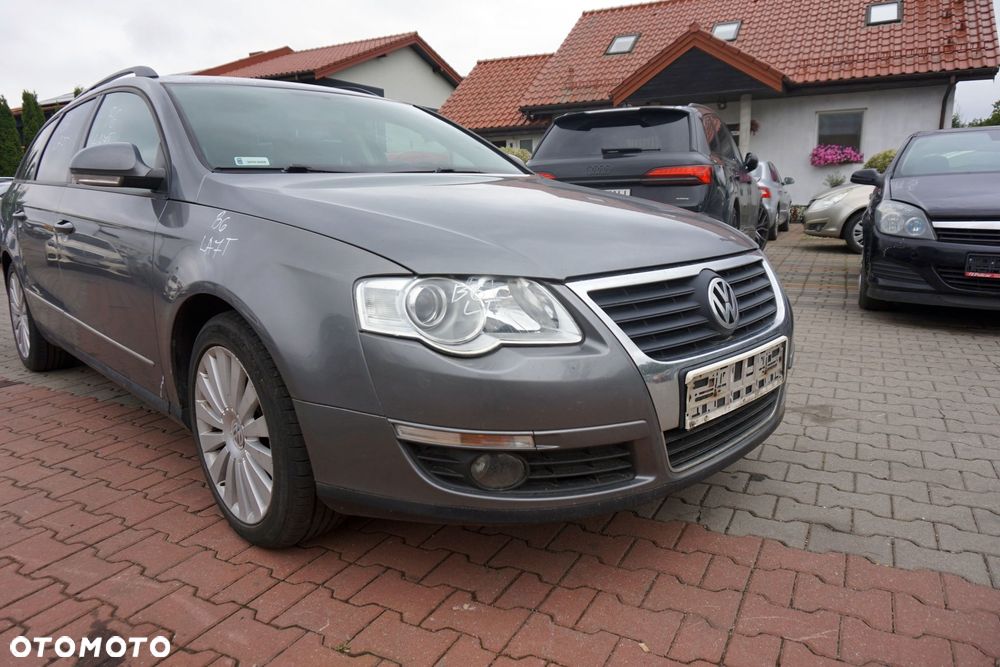 MASKA ZDERZAK BŁOTNIKI LAMPY PASSAT B6 LA7T  VOLKSWAGEN 2005-2010 SZARY PRZÓD KOMPLETNY - 23