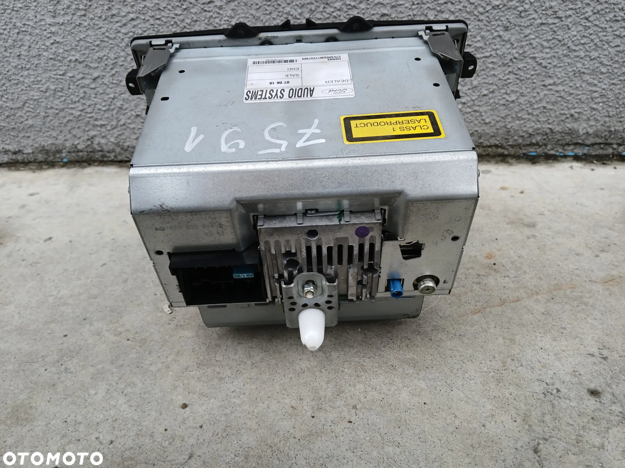 RADIO FABRYCZNE NAWIGACJA BLAUPUNKT NX 7S7T-18K931-BH MONDEO MK4 S-MAX RADOM - 2