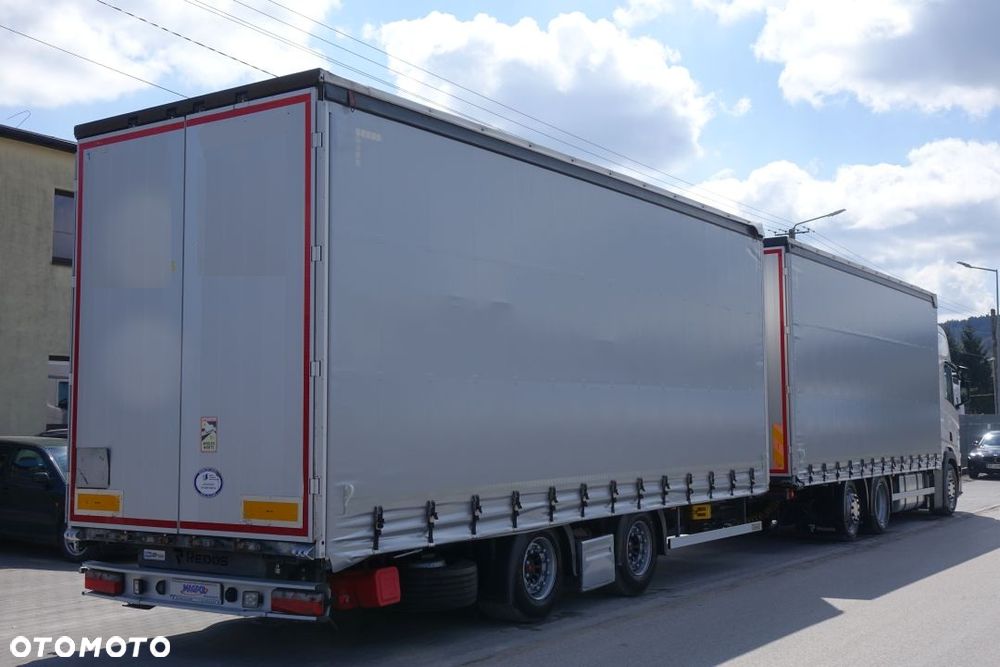 Scania R450 B6x2*4LA/ TANDEM / ZESTAW PRZESTRZENNY 120m3 / PRZEJAZDOWY / FIRANKA / E6 / AUTOMAT / RETARDER / OŚ PODNOSZONA SKRĘTNA - 4