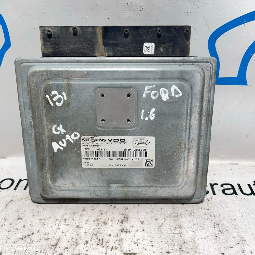 .Centralina Original Caixa Velocidades Siemens Ford 5M5P-12B565-AF / 5WP22350AD - 2