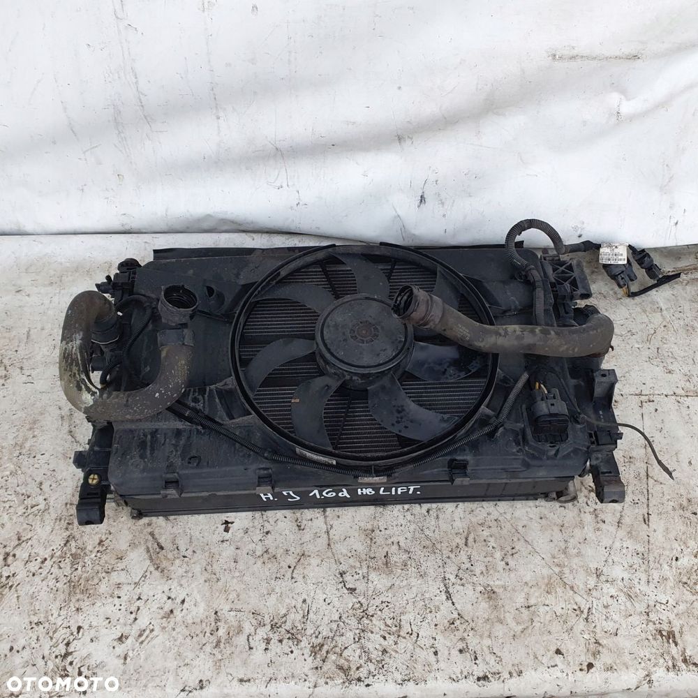 chłodnice wentylator Opel Astra J lift 1.6 cdti - 8