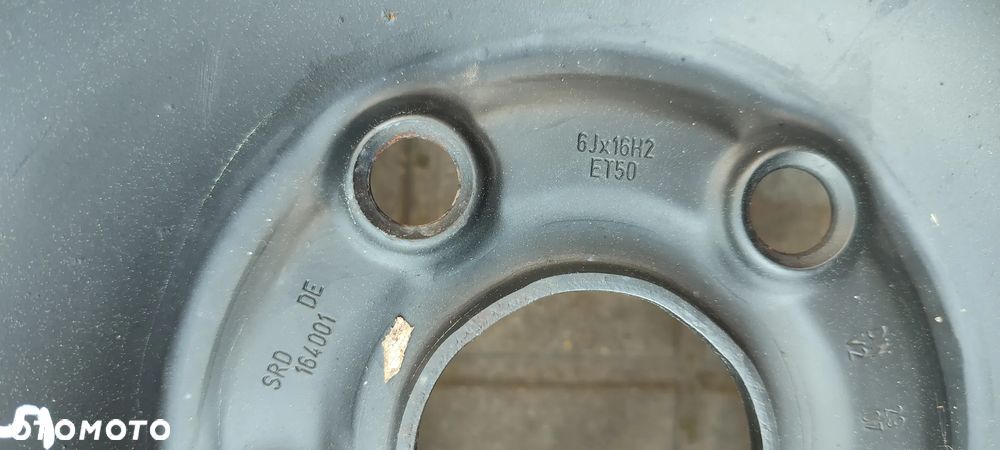 FELGI STALOWE 5x112 6Jx16 CALI ET50 VW GOLF V VI JETTA TOURAN CADDY A38P SKODA OCTAVIA SEAT LEON II TOLEDO ALTEA 4 SZTUKI KOMPLET - 7