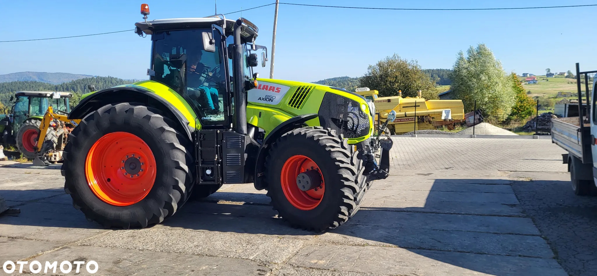 Claas AXION 850 CEBIS CMATIC GPS RTK - 12