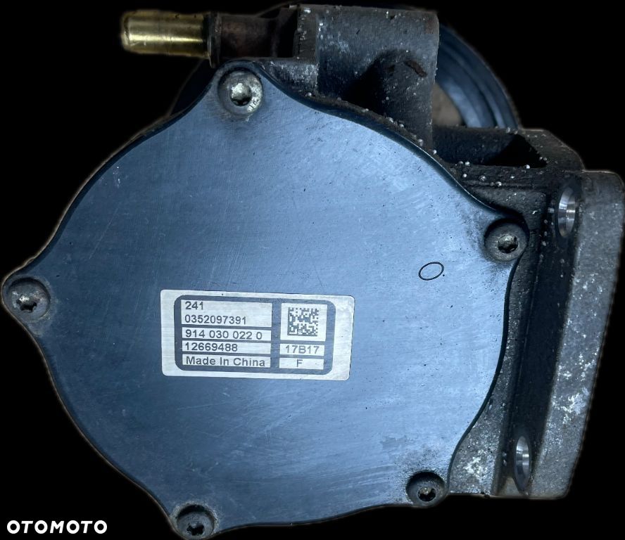 O2 CADILLAC ESCALADE IV 14 -  6.2 V8 POMPA PODCIŚNIENIA VACUM 12669488 - 2
