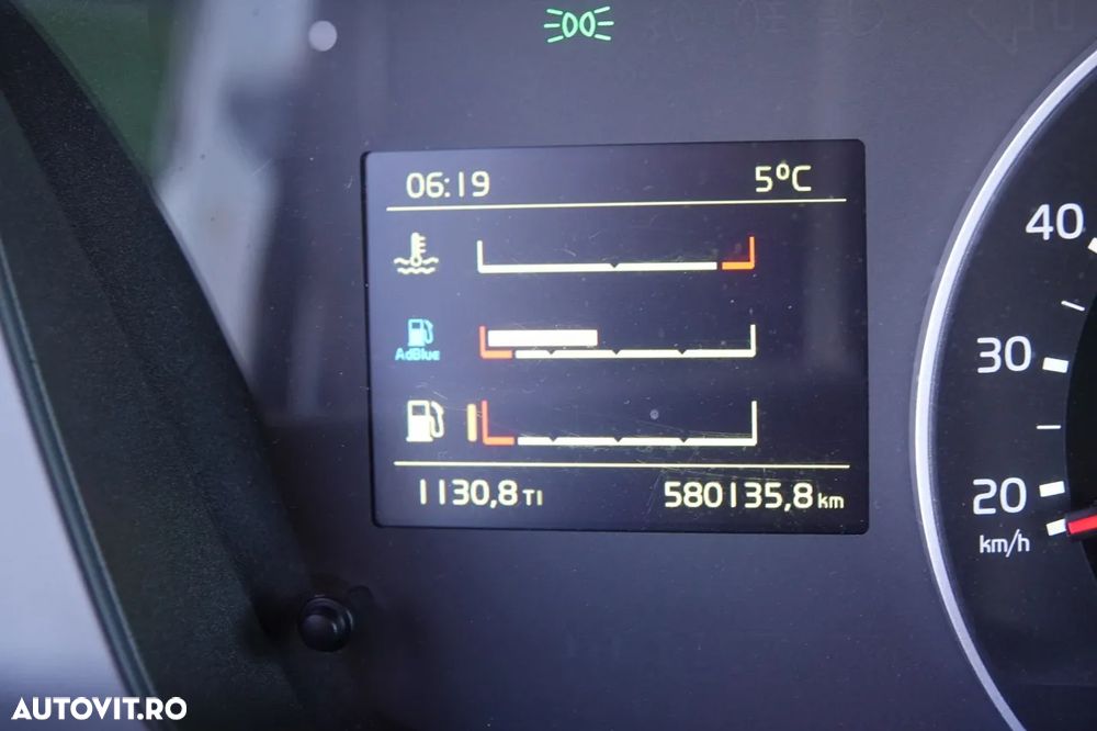Volvo FH 500 / CABINĂ JOSĂ / I-SHIFT / ANVELOPE 100% / - 36
