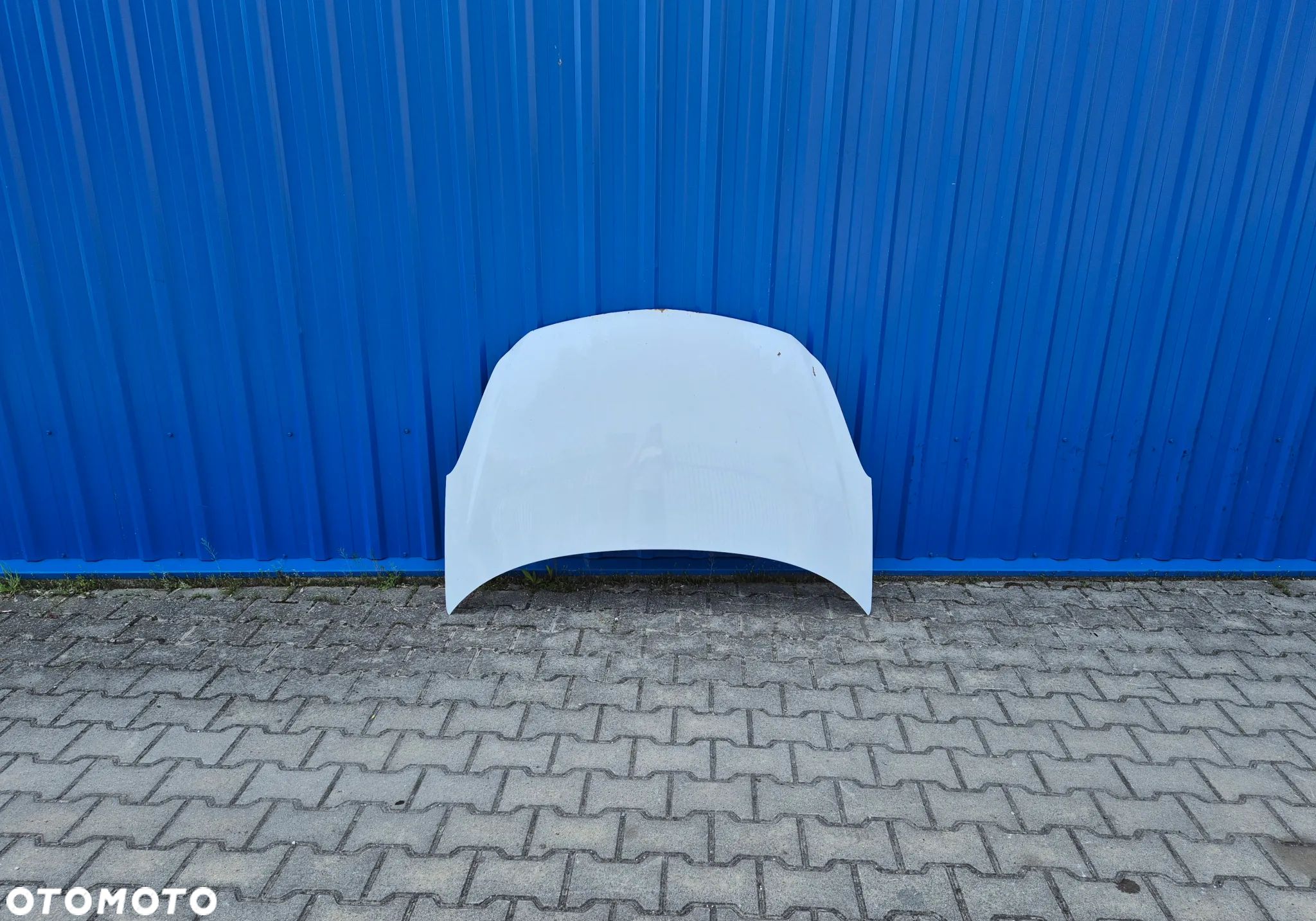 MASKA POKRYWA SILNIKA OPEL CORSA D Z474 BIAŁA - 1