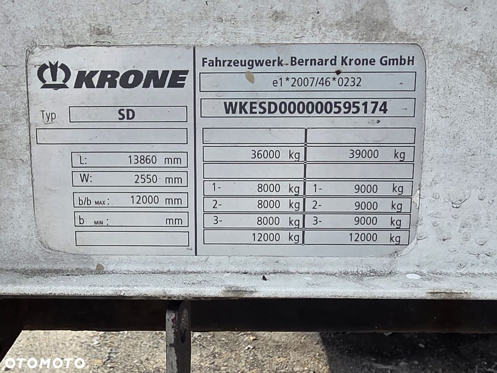 Krone SD - 9