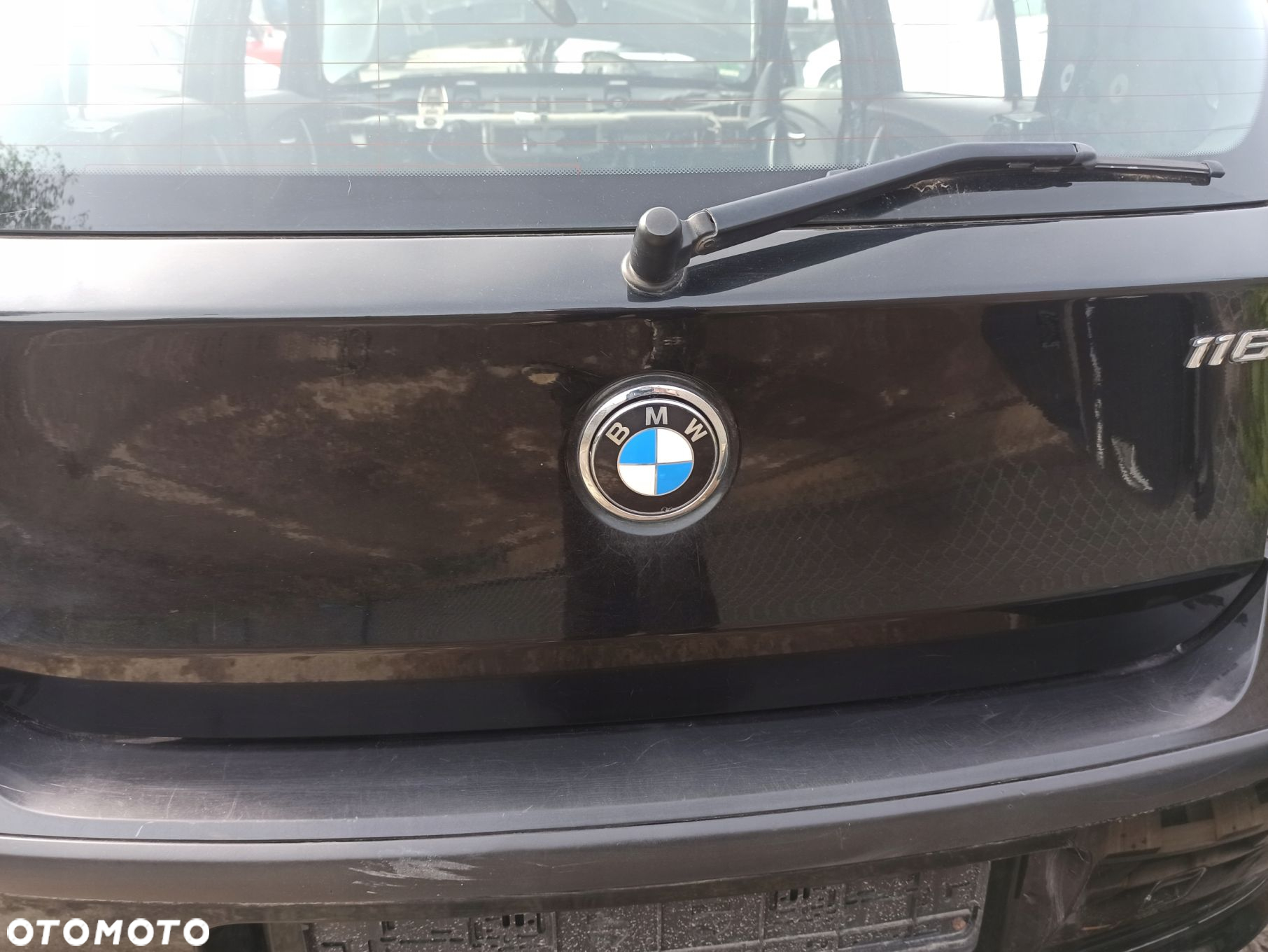 Klapa bagażnika kompletna BMW 1 E87 LIFT 475/9 BLACK SAPPHIRE 5D - 3