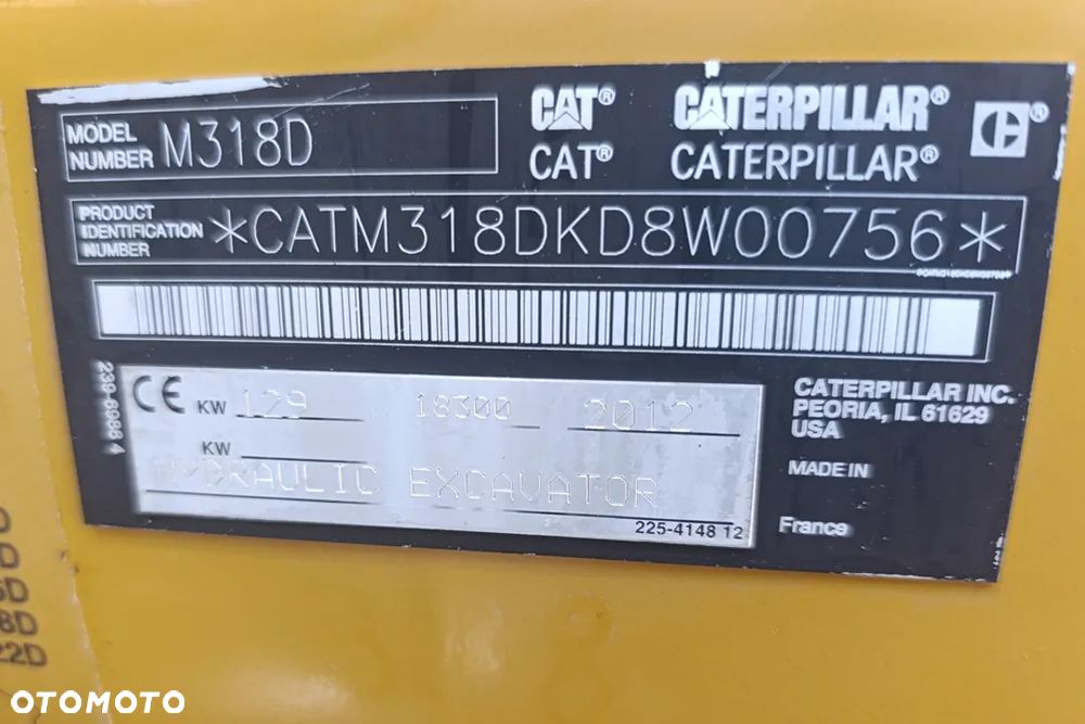 Caterpillar M318D - 10