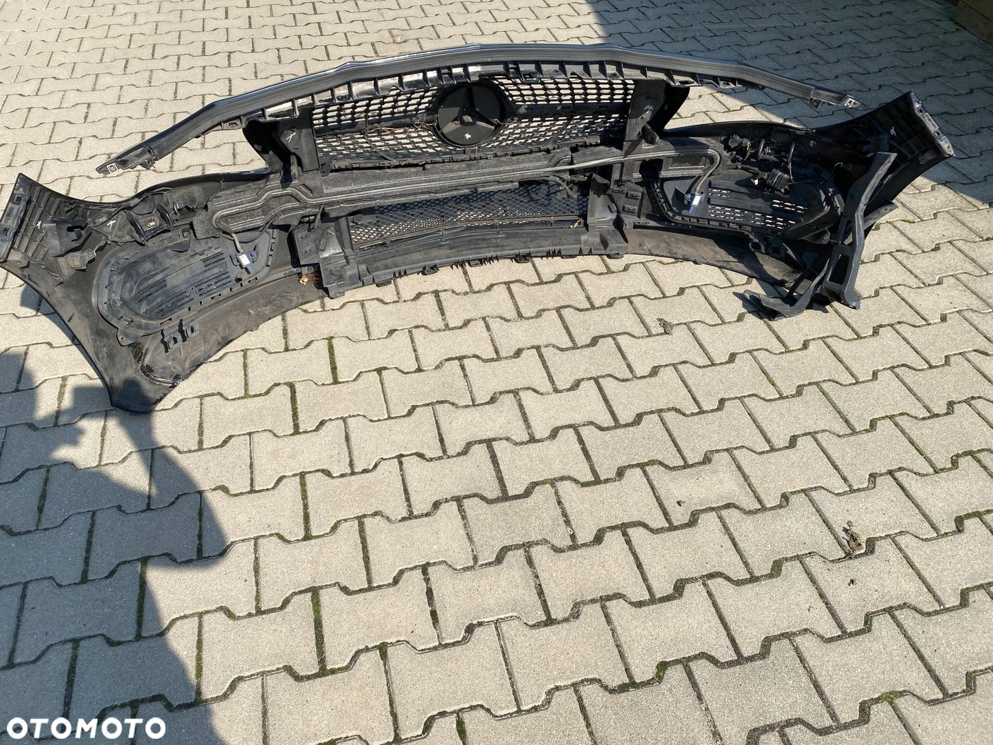 MERCEDES cla 117 amg kompletny zderzak przedni kolor 191 - 4