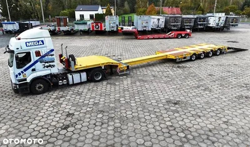 Inny Niska podłoga 4-osie, rozciągana dł. 18,60 m, własne PTO, NAJAZDY HYDRAULICZNE, - 11