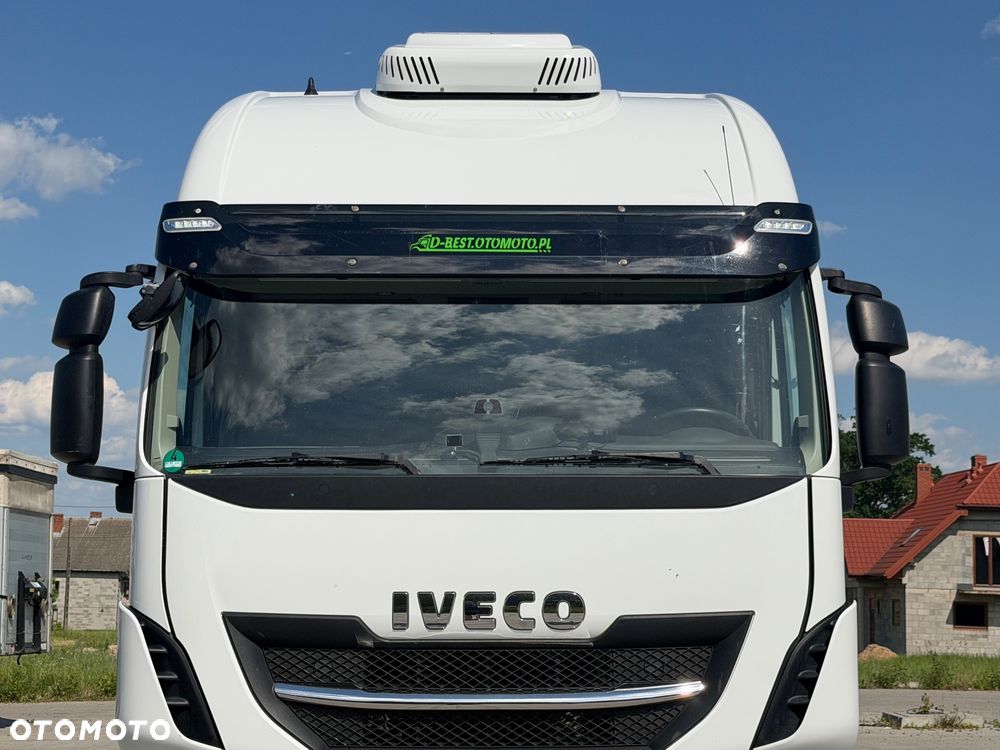 Iveco STRALIS 420 / HI-WAY / KONTENER / WINDA / 23 EUROPALETY / EURO 6 / AUTOMAT / 6x2 / OŚ SKRĘTNA / PODNOSZONA / 2019 ROK / SPROWADZONY - 15