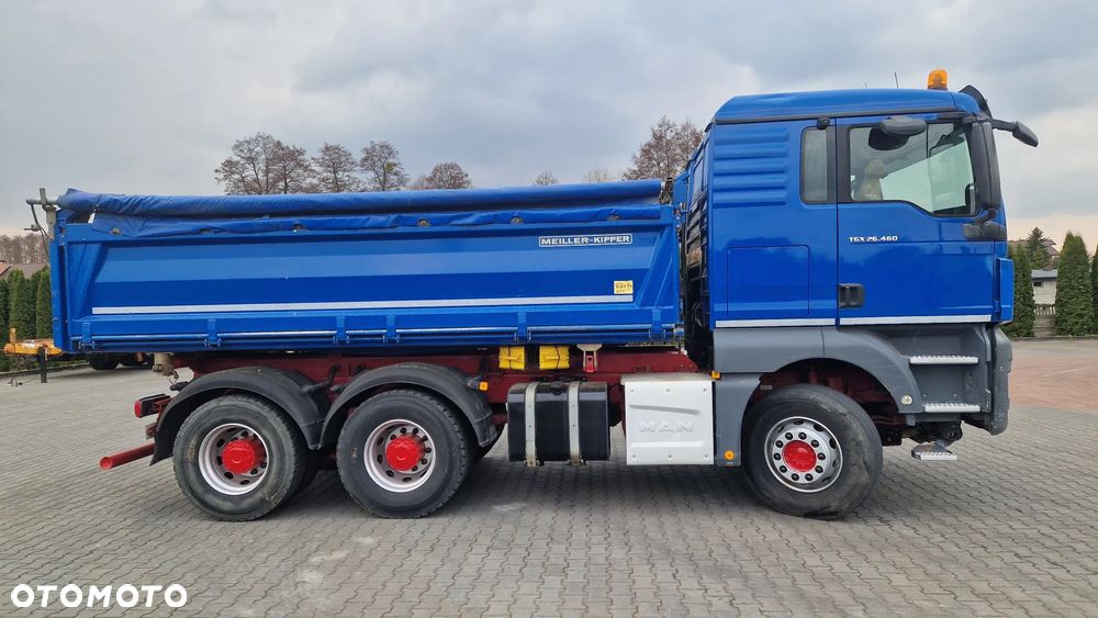 MAN TGS 26.460 Meiller kipper z Niemiec - 33