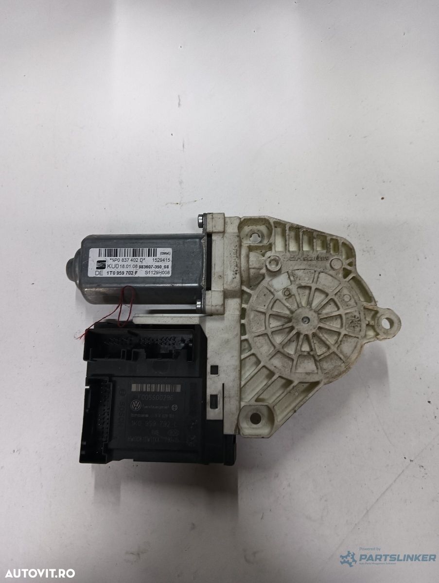 Motoraș geam pivotant dreapta fata SEAT LEON II 1P1 2005 - 2013 1k0959792l - 1