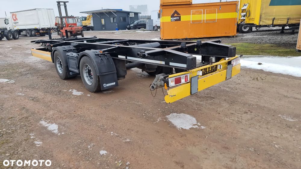 Krone 19.500zł netto TANDEM BDF GÓRNY ZACZEP 19.5 OPONY HAMULCE TARCZOWE ST.BDB MOŻLIWOŚĆ TRANSPORTU - 2