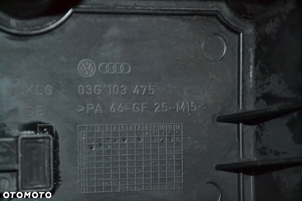VW AUDI SEAT SKODA 2,0 TDI 16V BKD AZV POKRYWA ZAWORÓW ORYGINAŁ 03G103469N 03G103475 - 5