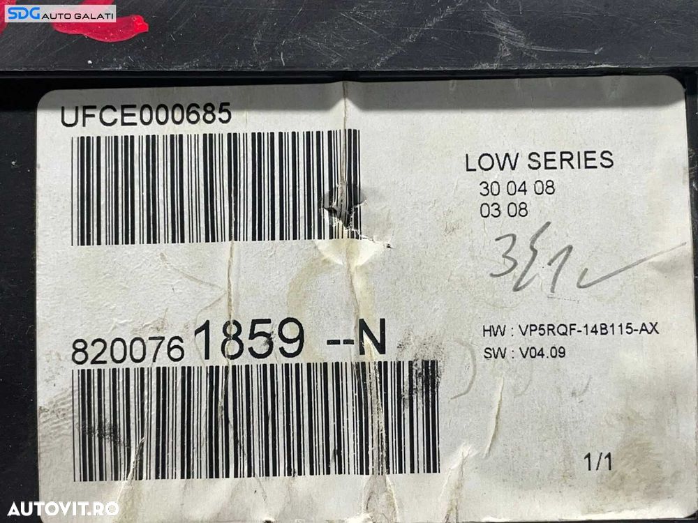 Ceas Ceasuri Cluster Instrumente Bord Renault Clio 3 1.5 DCI 2005 - 2014 [C3702] - 4