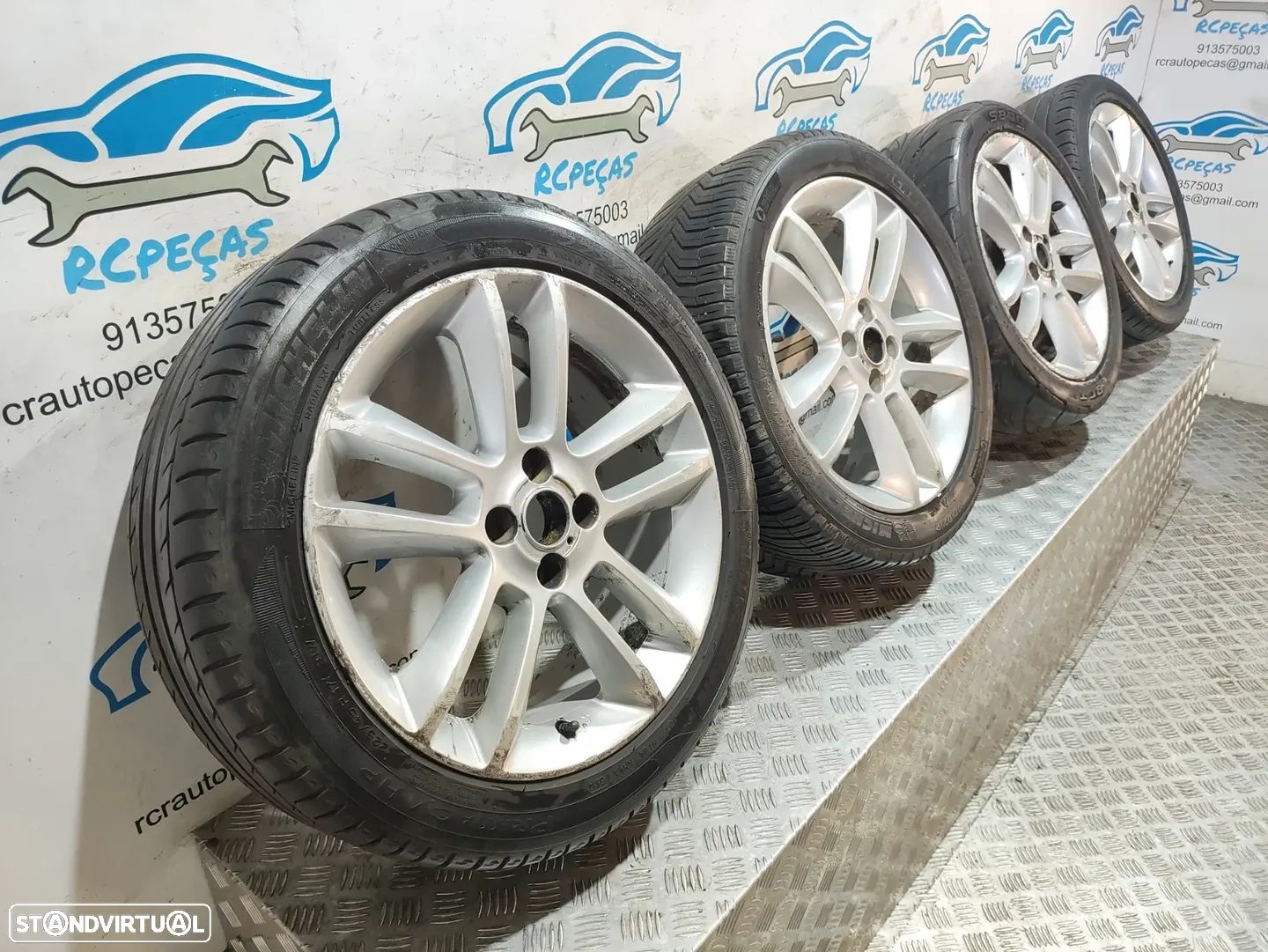 Jantes 17" Opel - Corsa D - ORIGINAIS - 7J | ET44 | 5x100 - 17 Polegadas | OP035K2 | Jante | 5 x 100 | 225 45 17 | Pneus - 1