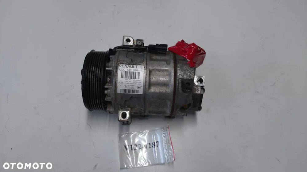 SPRĘŻARKA KOMPRESOR KLIMATYZACJI MASTER MOVANO NV400 TRAFIC 8200848916 NO V1224/187 - 1