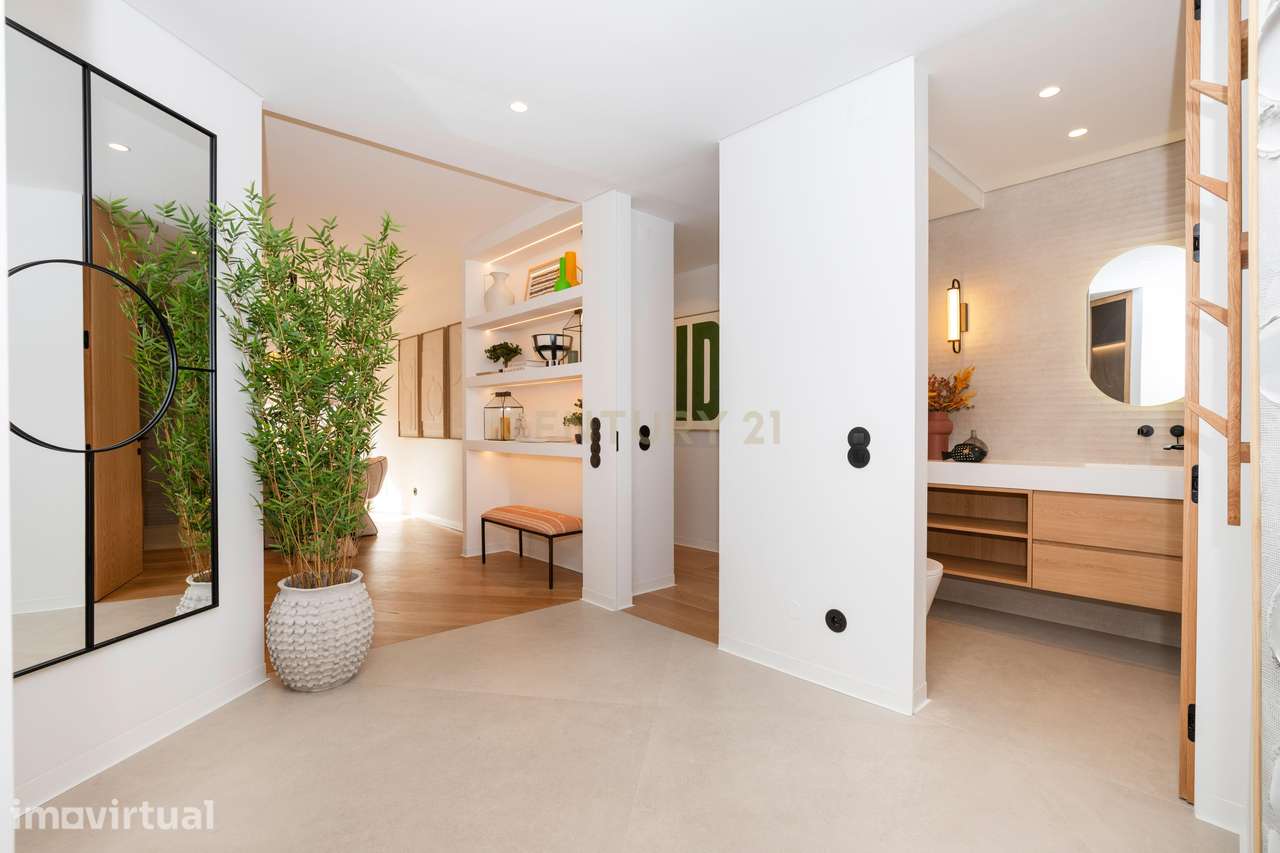 Apartamento T1 de luxo renovado em Cascais. - Grande imagem: 2/29