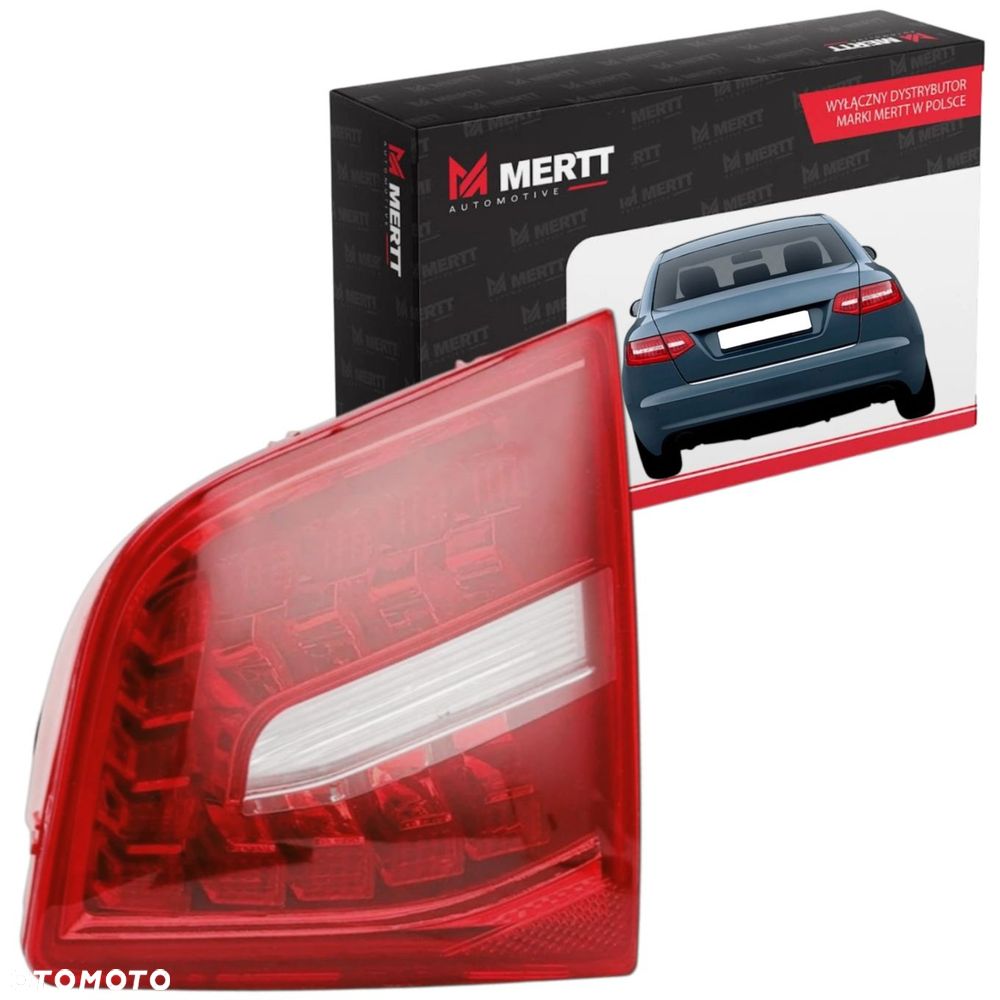 ZESTAW Lampa PRAWA+LEWA LED Audi A6 C6 08-011 sedan w błotnik + KLAPE TYLNE - 3