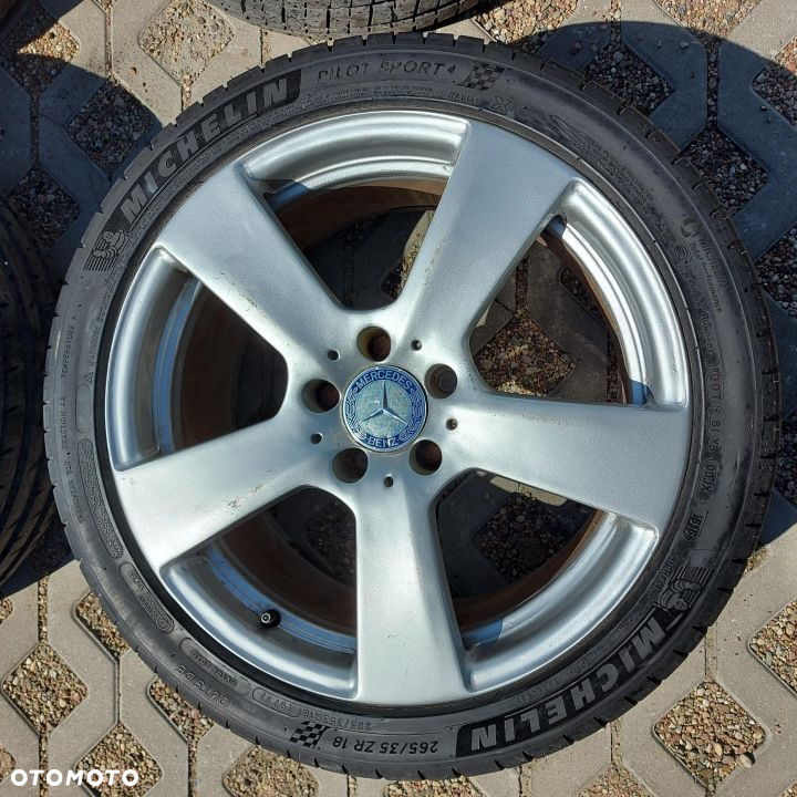 KOLA 18" MERCEDES E W212 W207 C W204 KOMPLETNE ORYGINALNE Z OPONAMI - 3