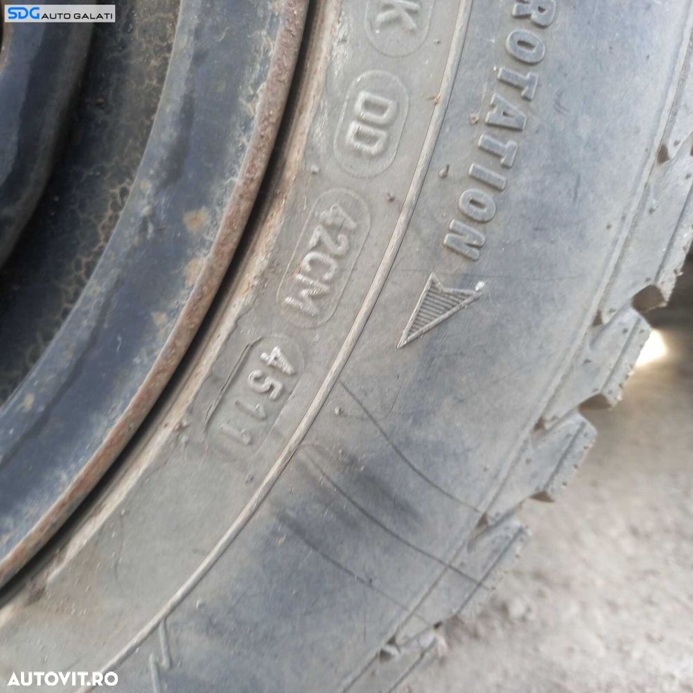 Roata Janta Rezerva Tabla 4x114,3 cu Anvelopa Cauciucuri Iarna Dot 2011 Daewoo Nubira 2 1997 - 2011 [C0971] - 2