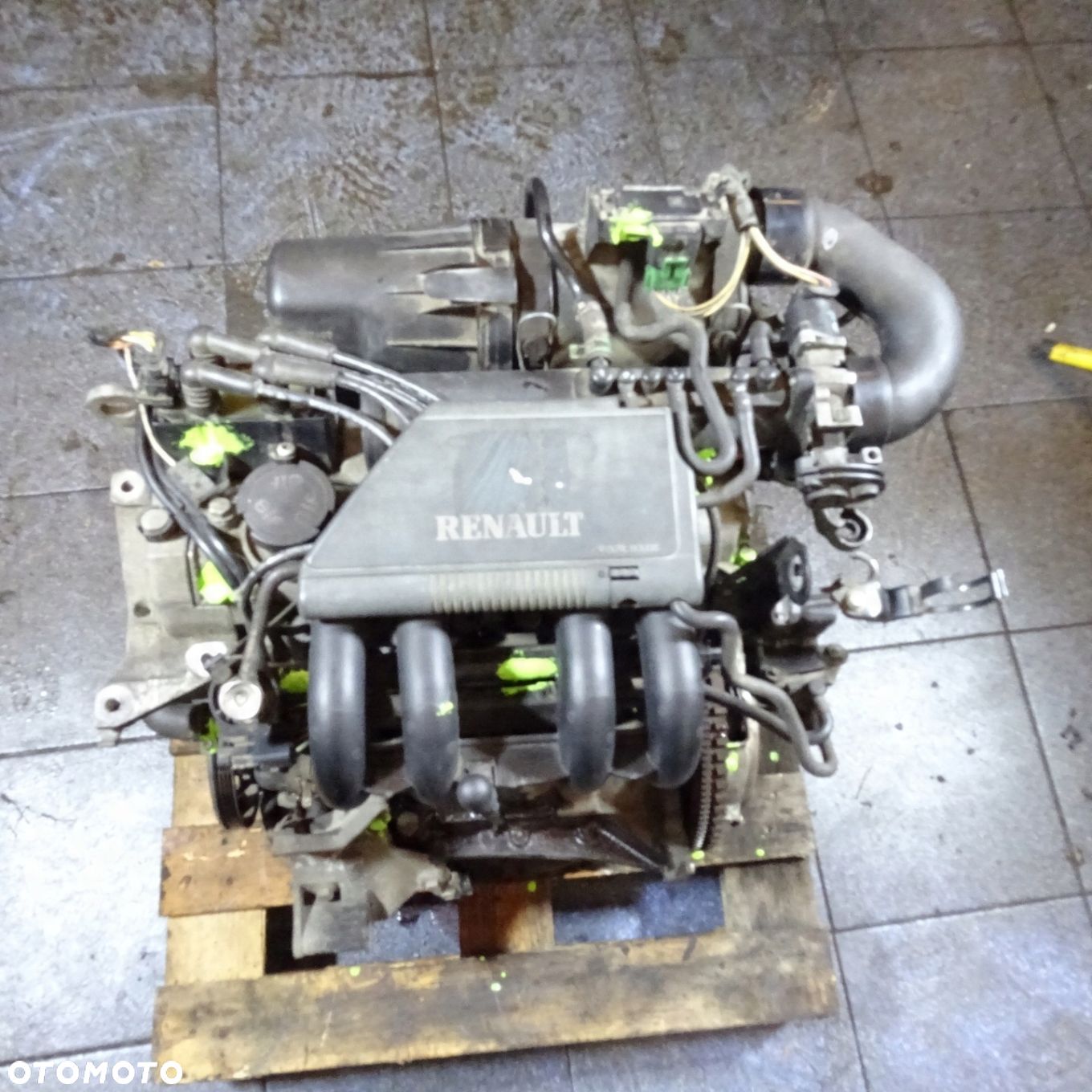 RENAULT CLIO II SILNIK 1.1B D7F D720 - 1