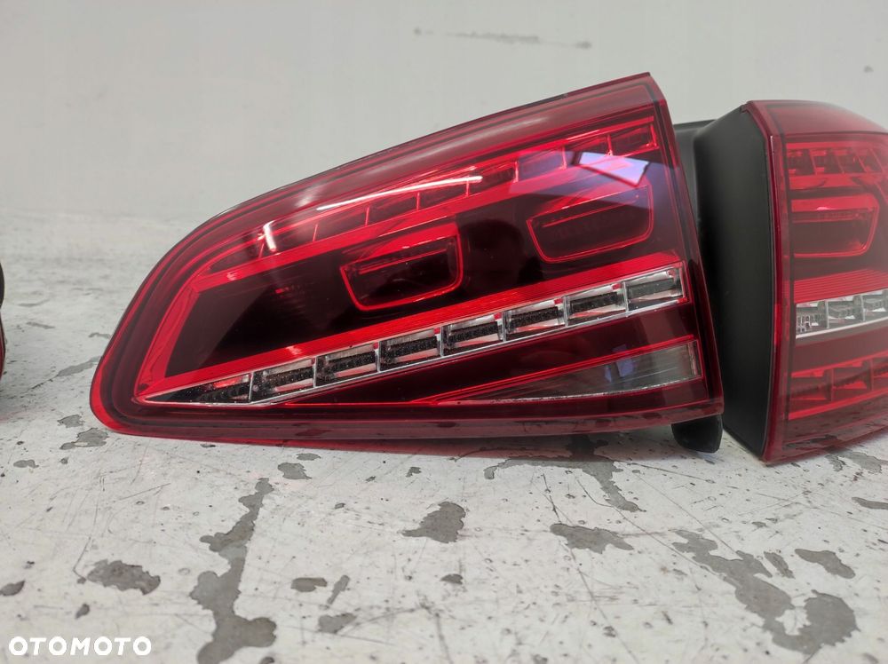 lampa lampy prawa lewa tył led golf vii 7 1.4 tsi r line hb - 8