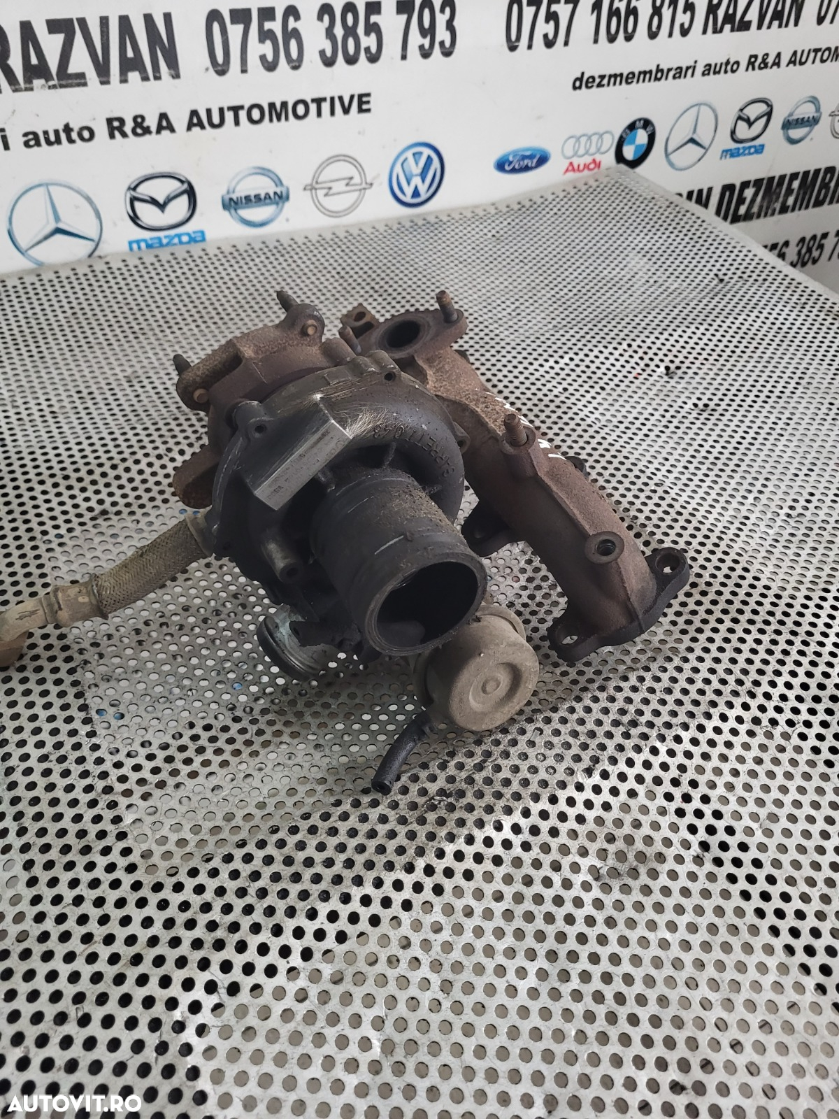 Turbo Turbina Vw Seat Skoda 1.4 Tdi Motor BNM Polo Fox Fabia Ibiza Testata Factura Si Garantie - 3