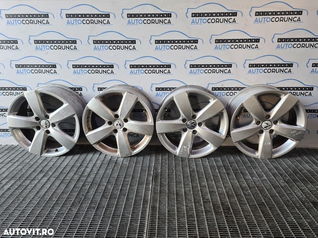 Jante aliaj Volkswagen Tiguan 5N 2007 - 2011 (1114) R17 ET43 - 1