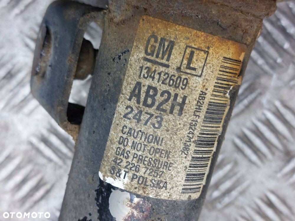 AMORTYZATOR + SPRĘŻYNA LEWY PRZÓD + PRAWY PRZÓD OPEL ASTRA J 13412609 - 5