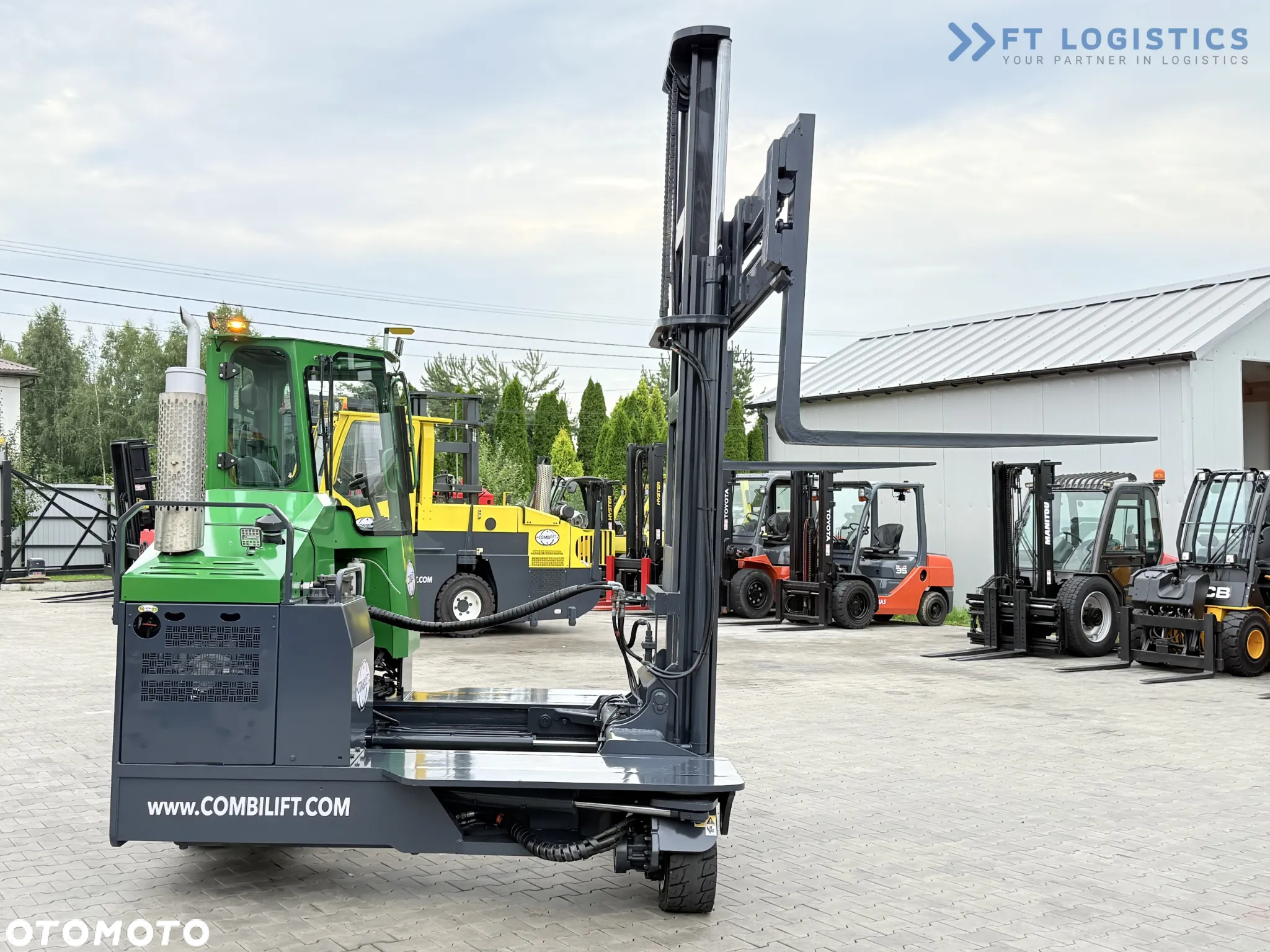 Combilift C4500 / DIESEL / DUPLEX 4000MM / SZEROKI POZYCJONER WIDEŁ / OGRZEWANIE / PEŁNA KABINA / STAN IDEALNY / Szeroka oferta wózków czterokierunkowych i bocznych, dopasowanych do różnorodnych potrzeb i zastosowań - 31