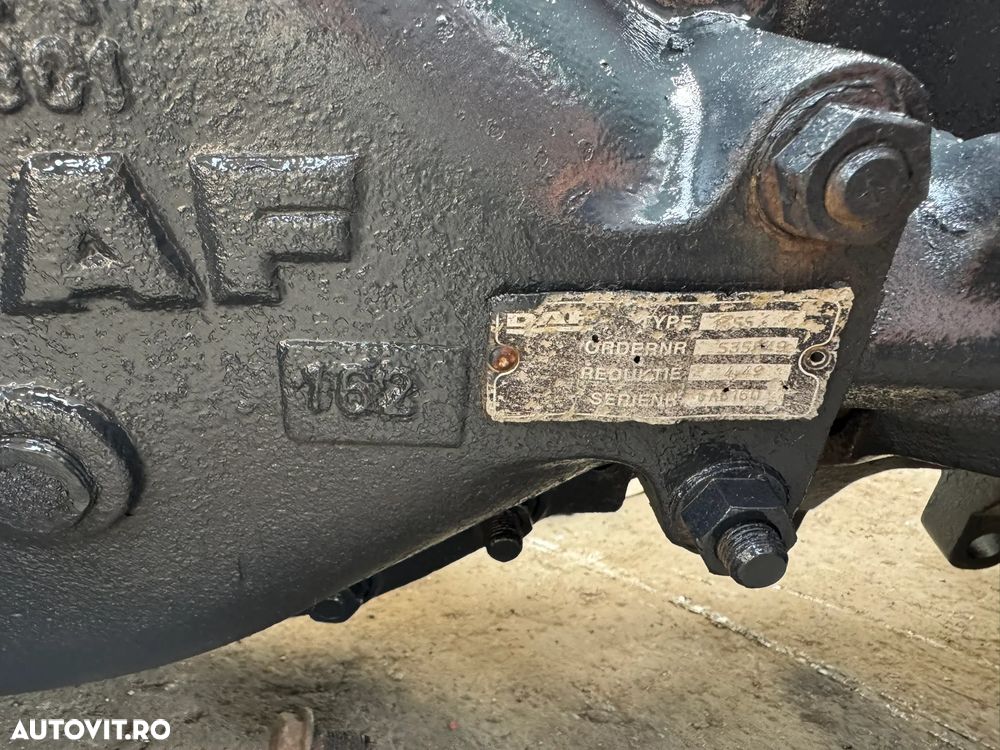 DAF Axe 8X4 6X4 cu multiplicatori Double Drive Bogie 1324709, 1355T axe spate r DAF GINAF 1355T - 3